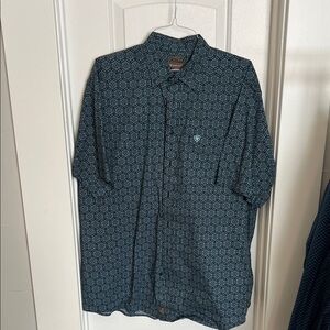 Ariat Blue Patterned Shirt